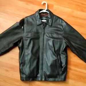 William Barry Leather Jacket. Medium in Size.